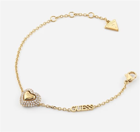 Bracciale Guess Donna Beloved in Acciaio Cristallo JUBB05 022JW YG - JUBB05 022JW YG